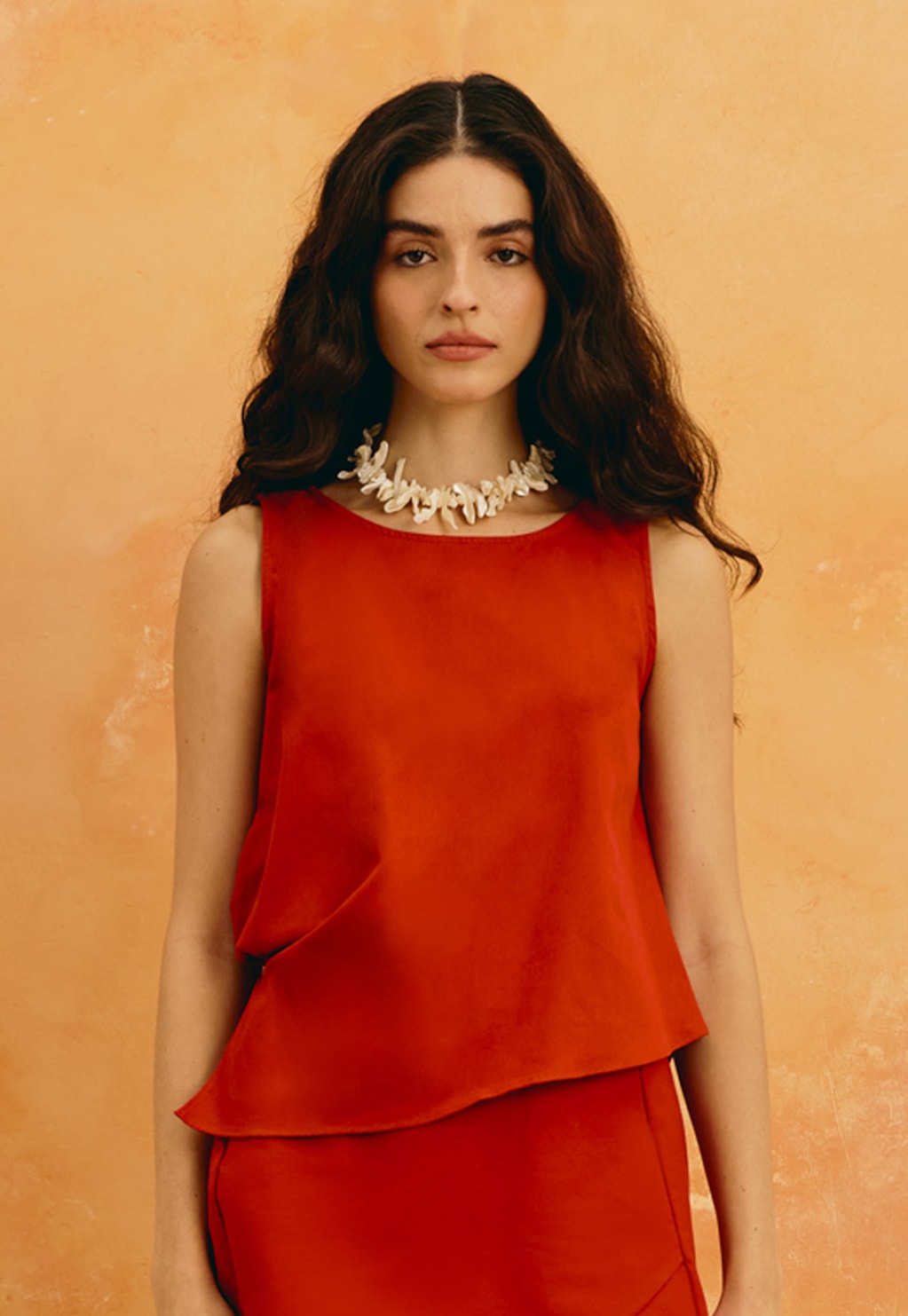 Blusa Lisa Detalhe Franzido