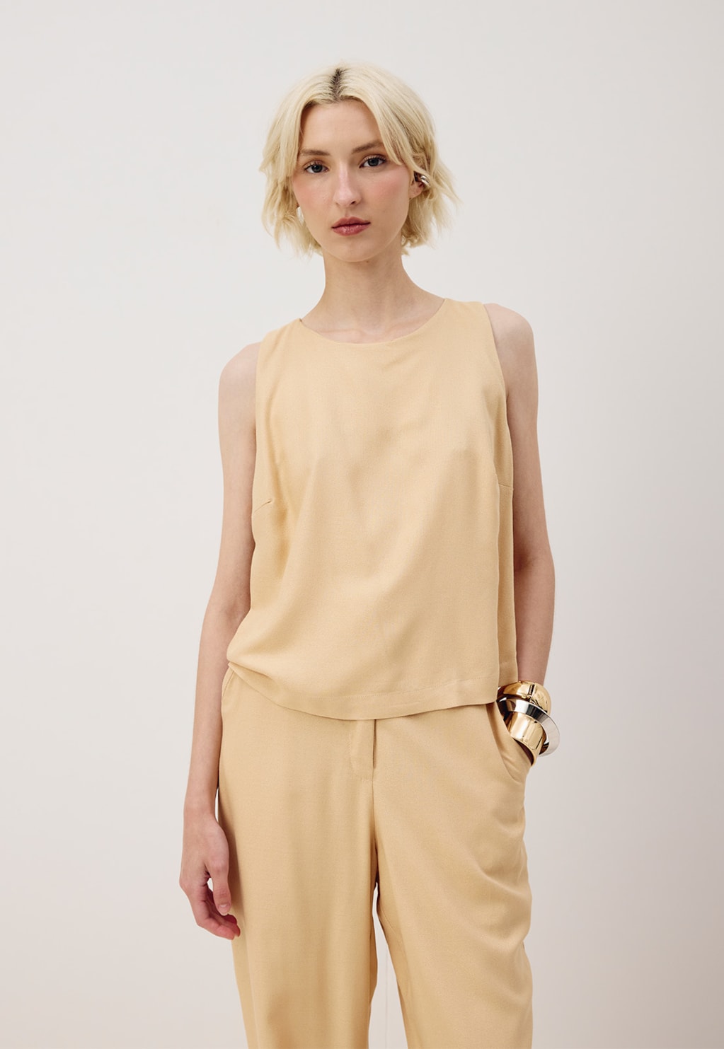 Blusa Quadradinha com Gota 