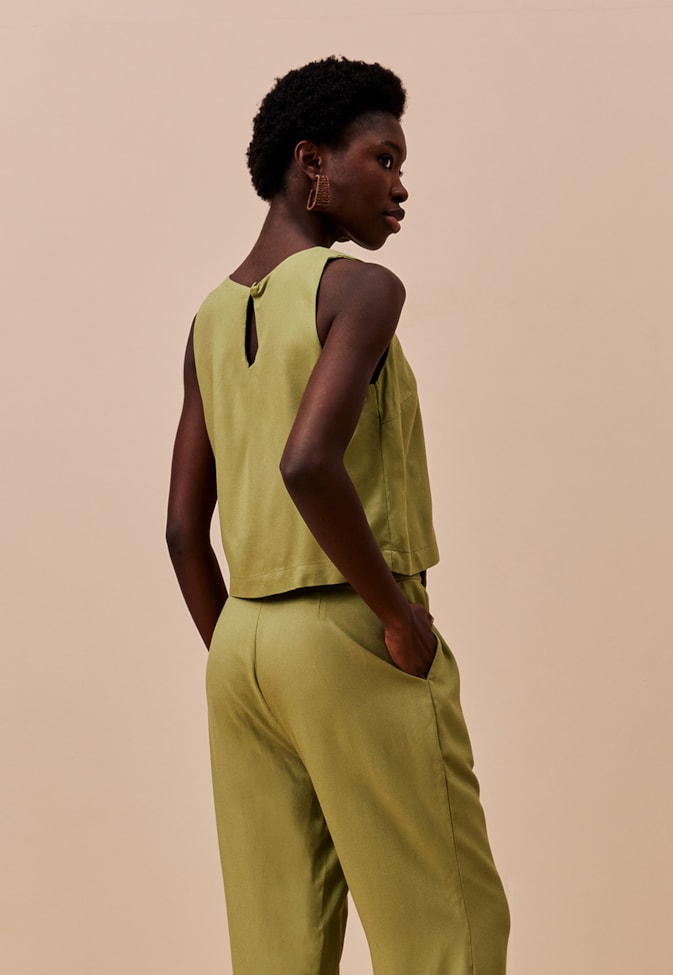 Blusa Quadradinha Gota Costa