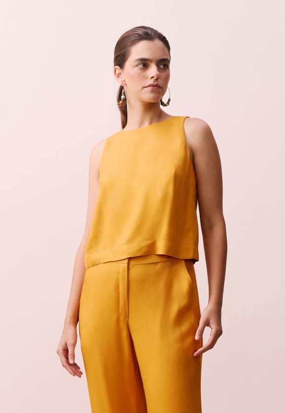 Blusa Quadradinha Gota Costas Vista Frontal