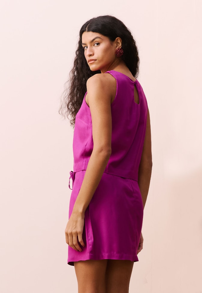 Blusa Quadradinha Gota Costas