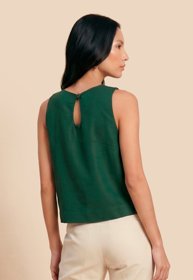 Blusa Quadradinha Lisa