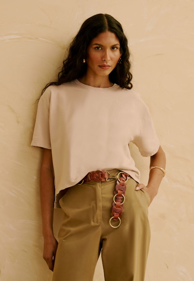 Blusa Quadradinha Moletinho