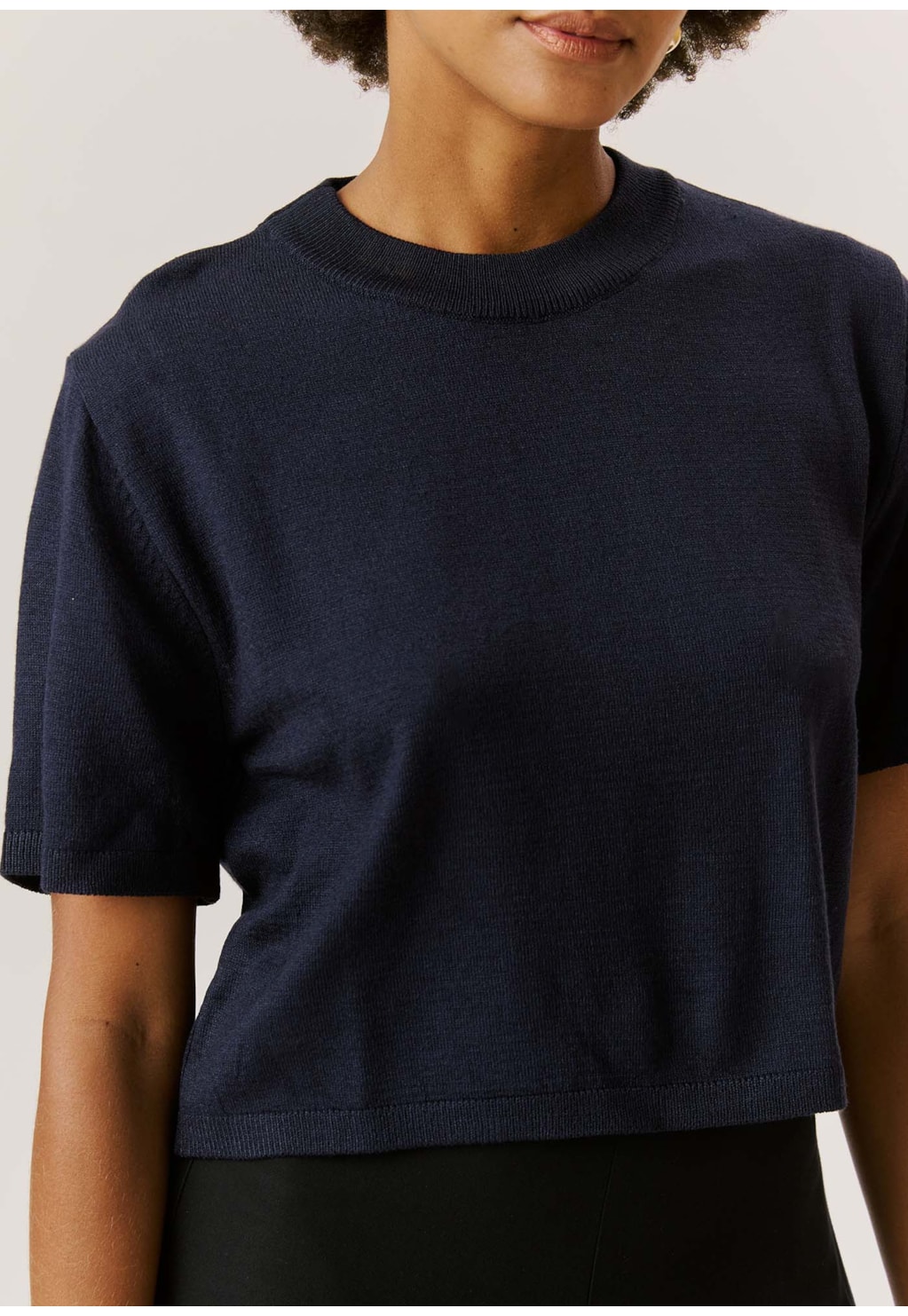 Blusa Quadradinha Tricot