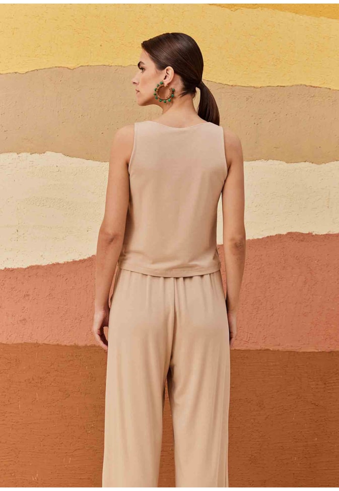 Blusa Regata Assimétrica