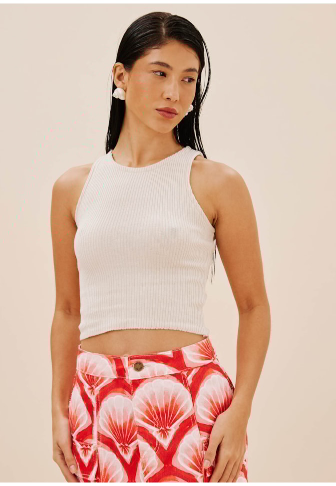 Blusa Regatinha Tricot