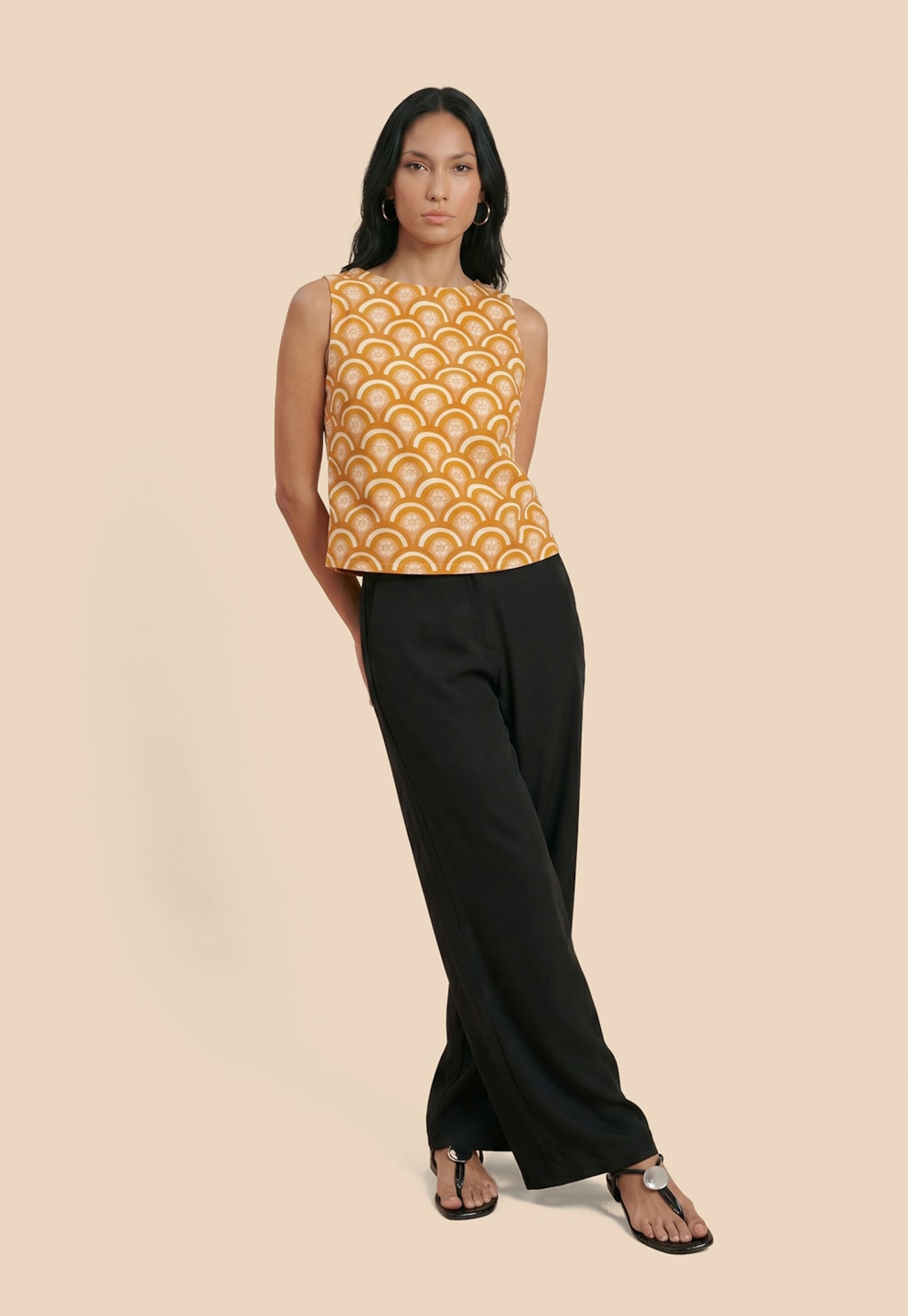 Blusa Sarja Estampada El Sol