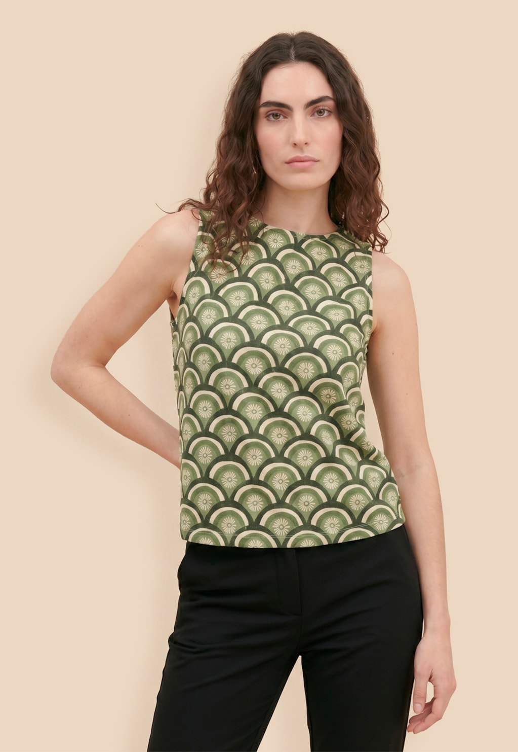 Blusa Sarja Estampada El Sol