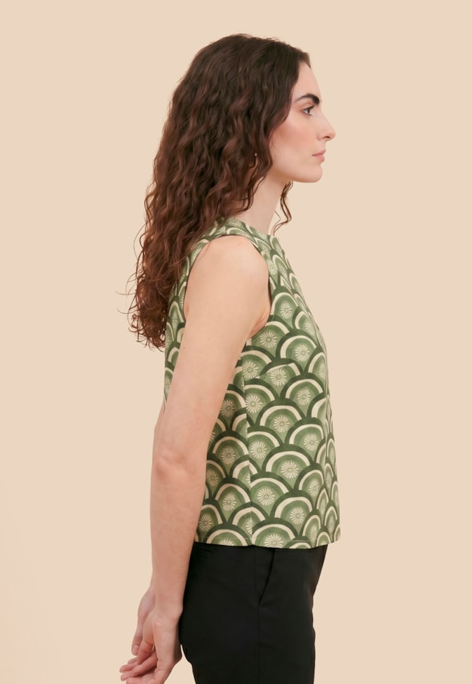 Blusa Sarja Estampada El Sol