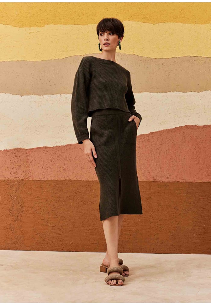 Blusa Textura Tricot