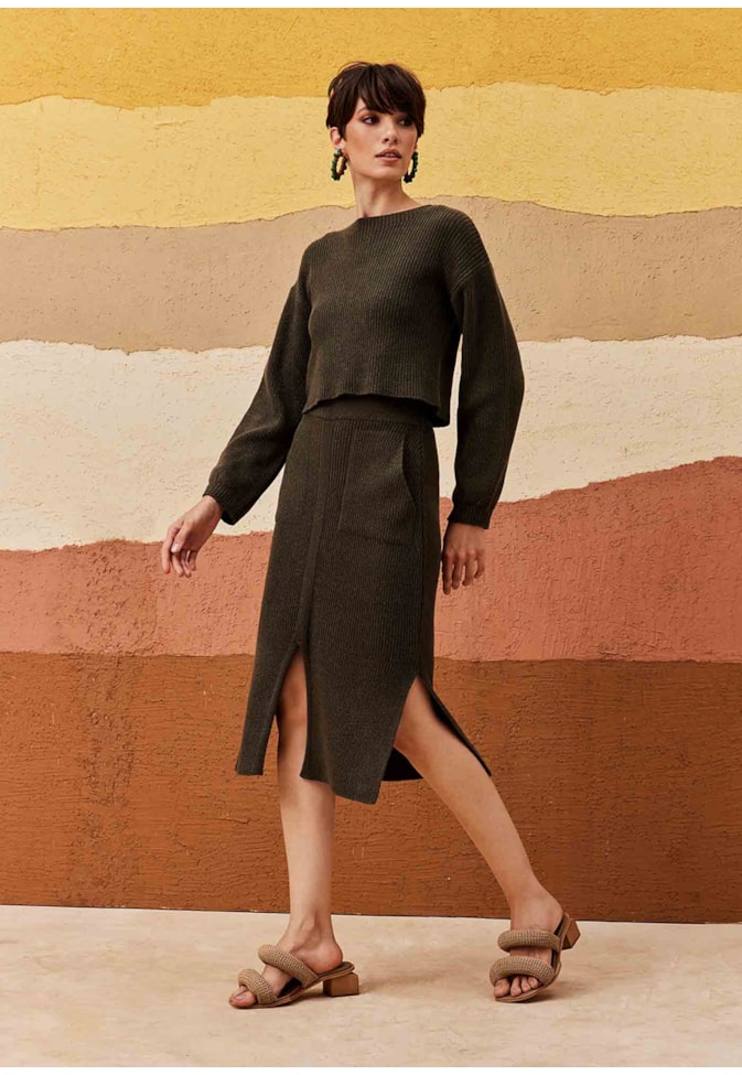 Blusa Textura Tricot