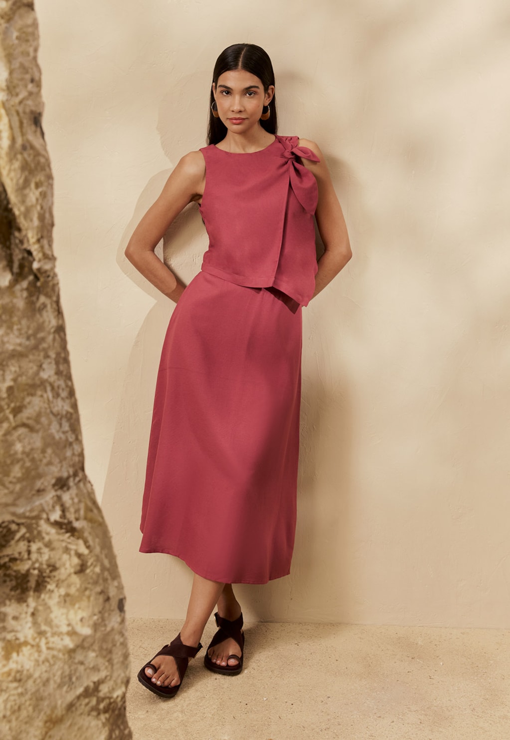 Blusa Transpassada Amarração