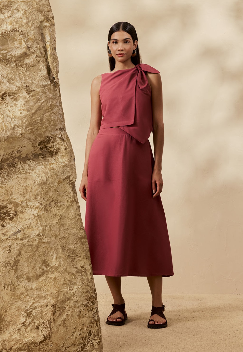 Blusa Transpassada Amarração