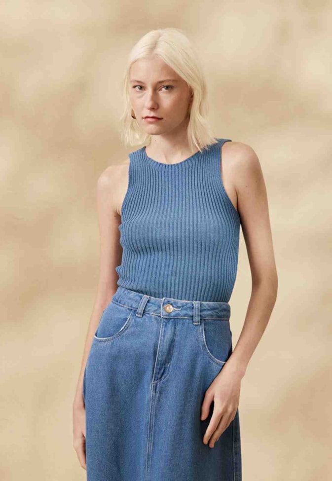 Blusa Tricot Básica