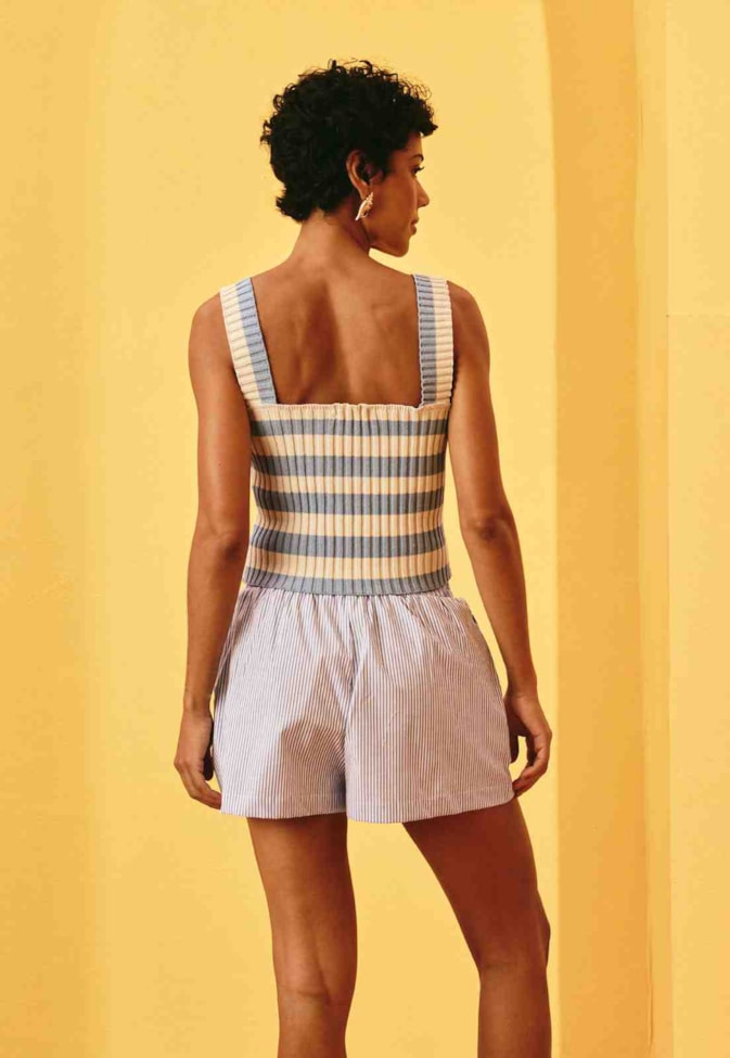 Blusa Tricot Listrada