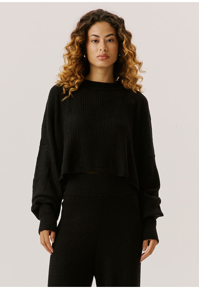 Blusa Tricot Manga Punho