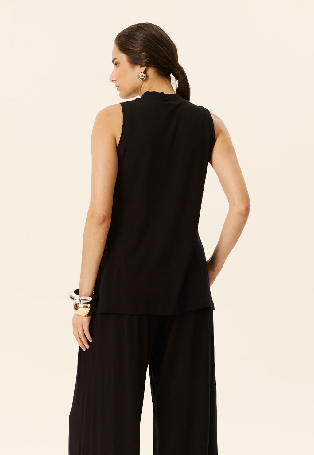 Blusa Túnica Golinha Alta 