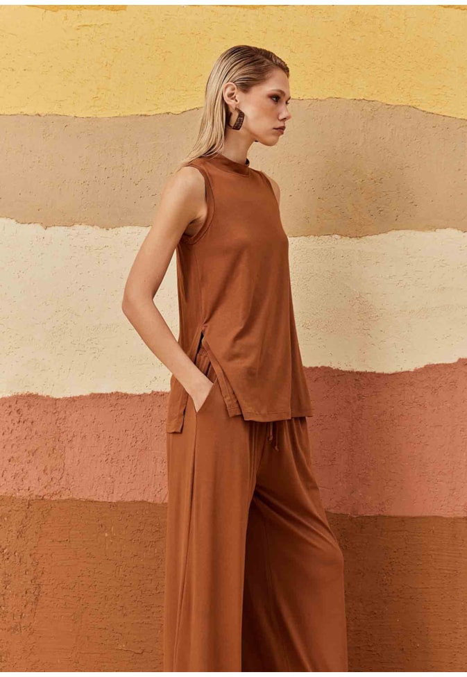 Blusa Túnica Golinha Alta 