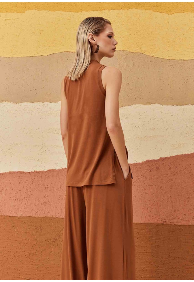 Blusa Túnica Golinha Alta 