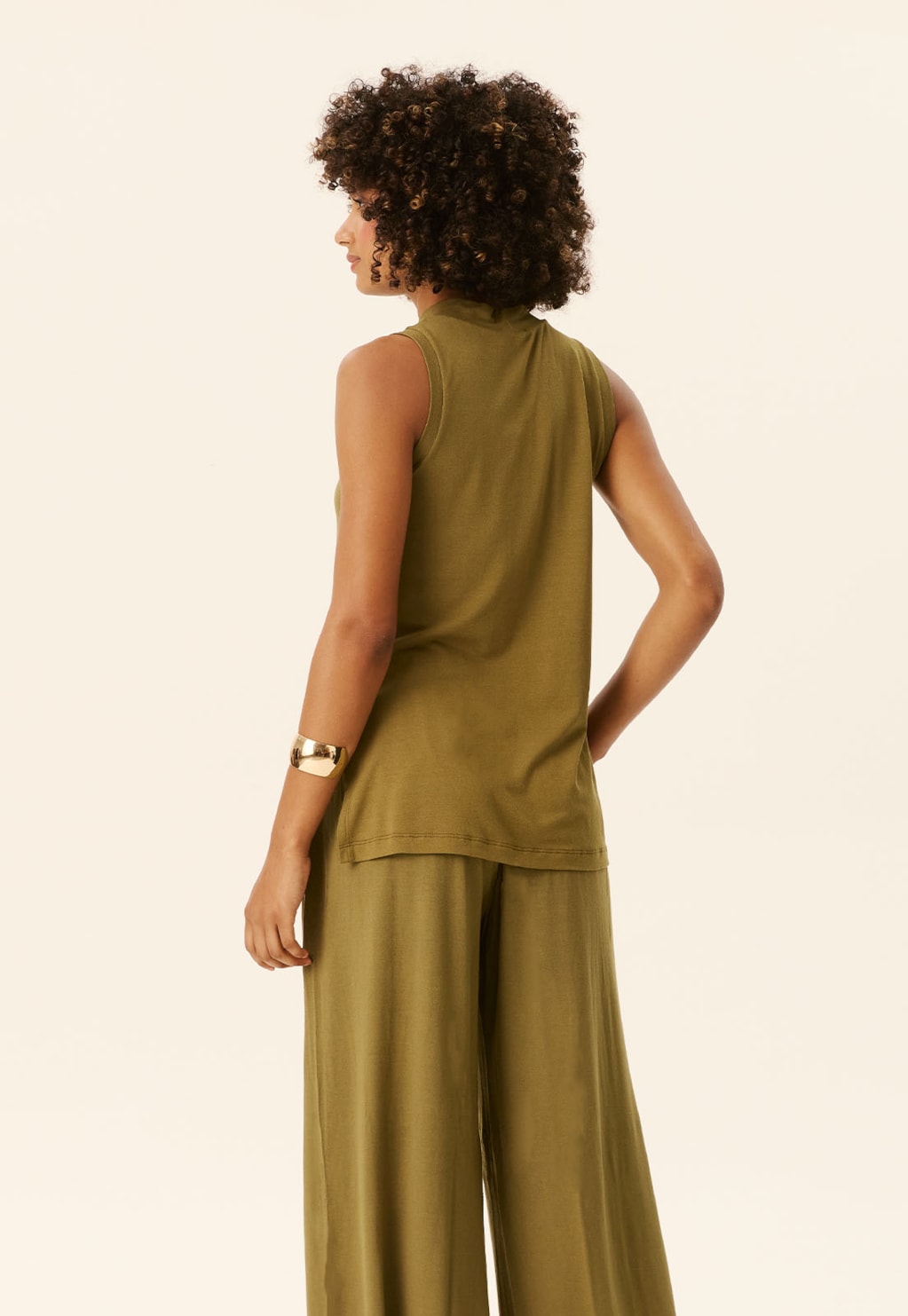 Blusa Túnica Golinha Alta 