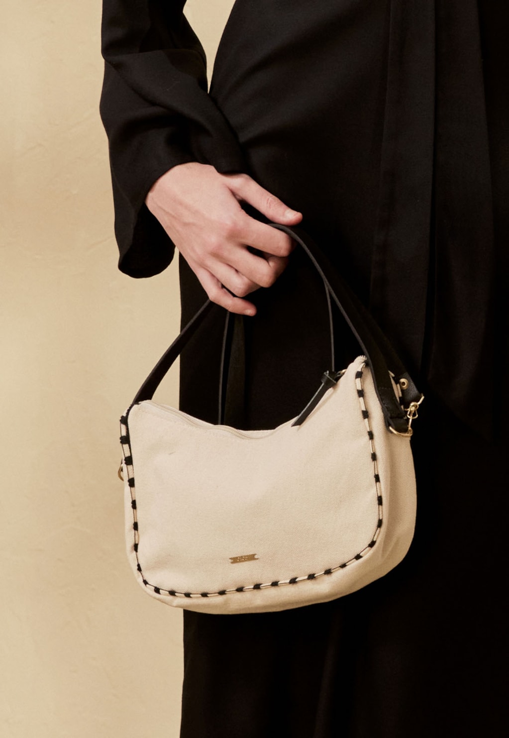 Bolsa Baguette Detalhe Vivo