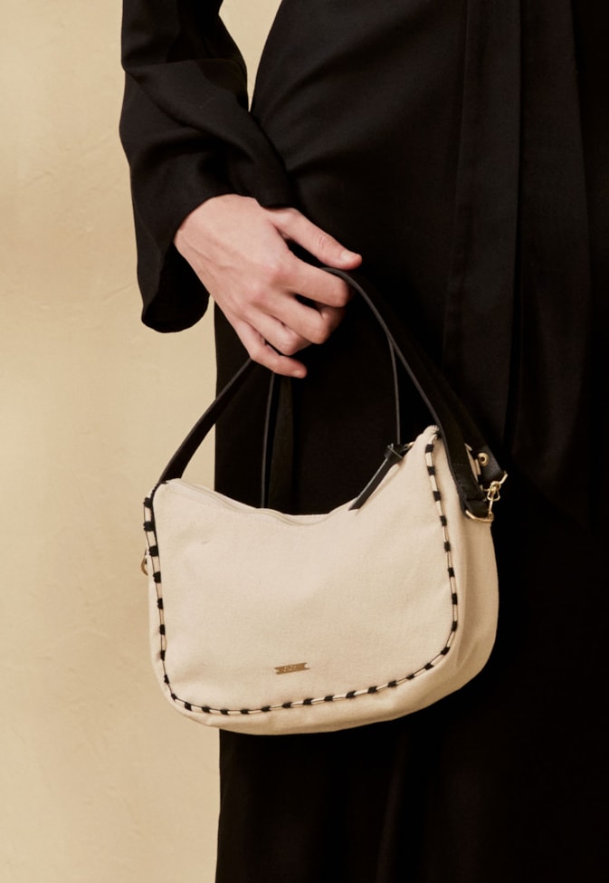 Bolsa Baguette Detalhe Vivo