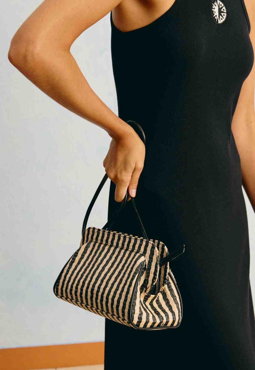 Bolsa Clutch Listras