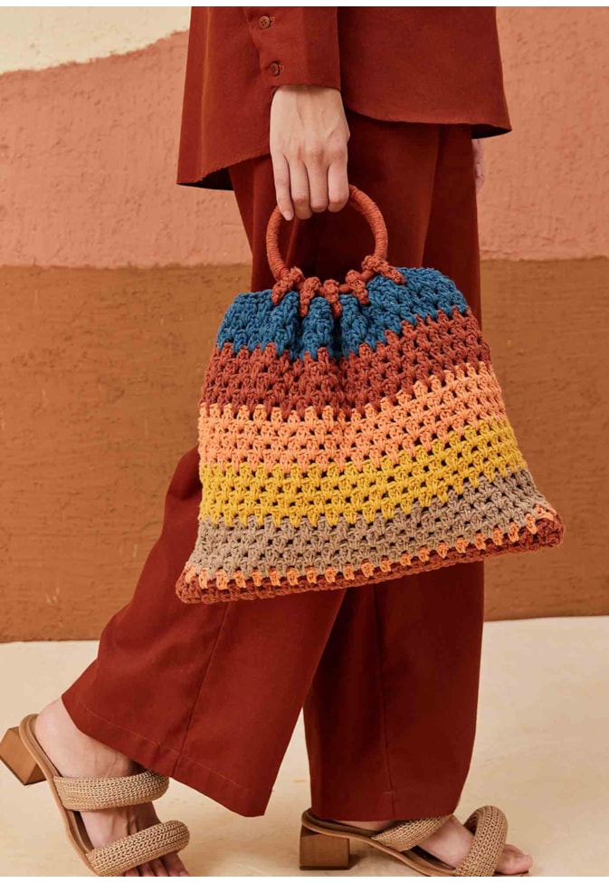 Bolsa Crochê Vinicunca