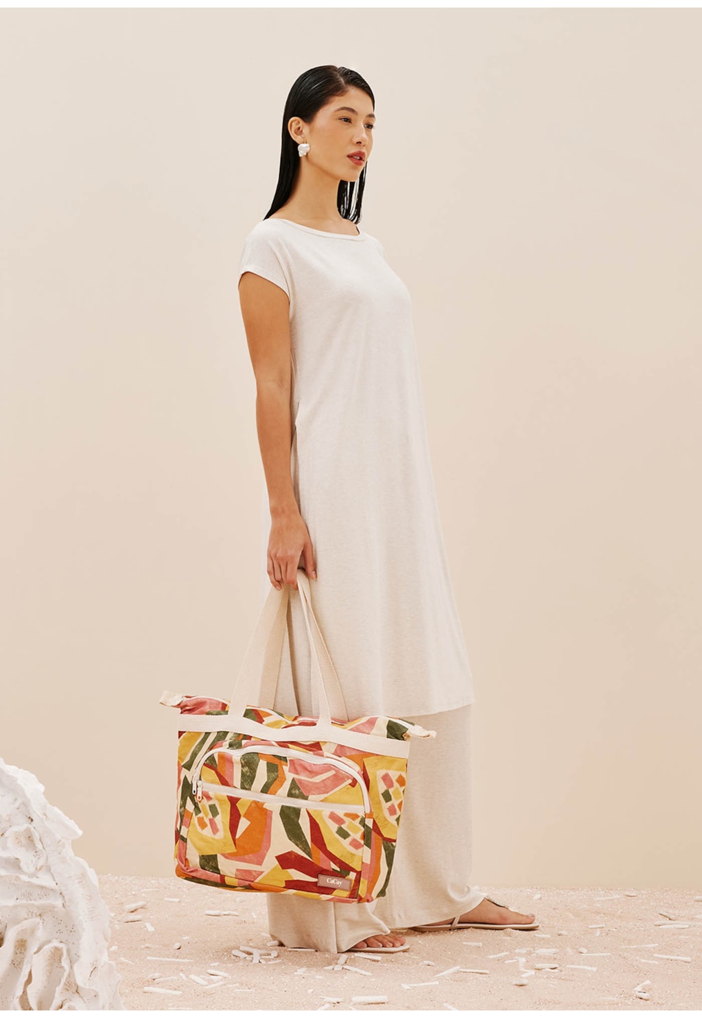 Bolsa Hermosa Estampada Ilhéus