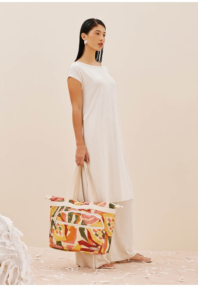 Bolsa Hermosa Estampada Ilhéus