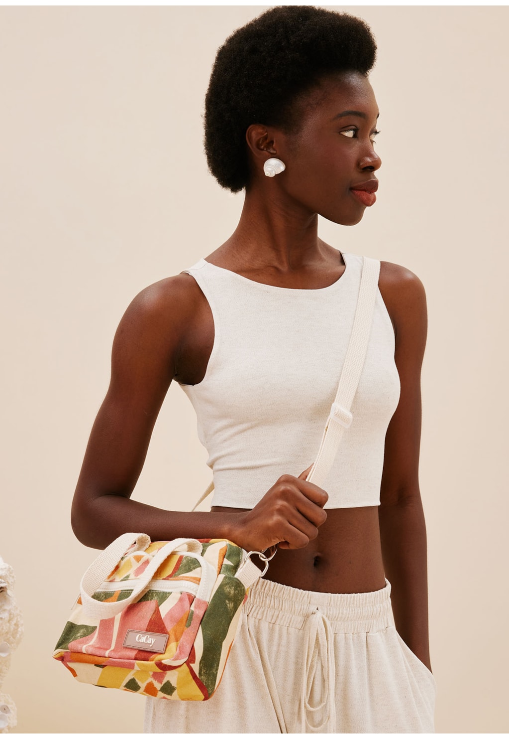 Bolsa Mirandinha Estampada Ilhéus