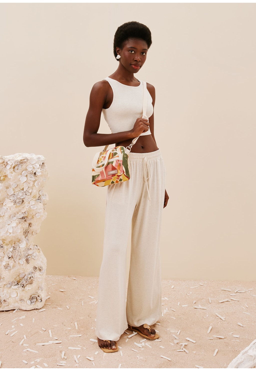 Bolsa Mirandinha Estampada Ilhéus