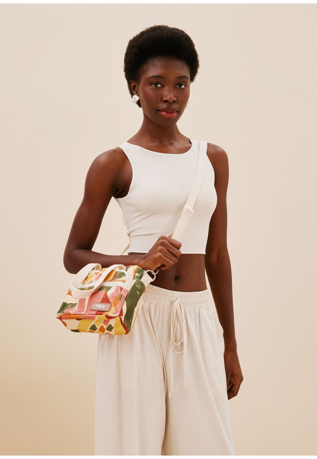 Bolsa Mirandinha Estampada Ilhéus