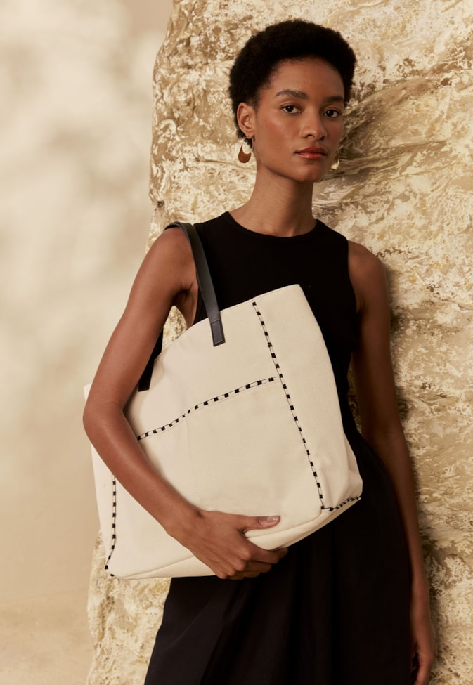 Bolsa Shopping Bag Detalhe Vivo