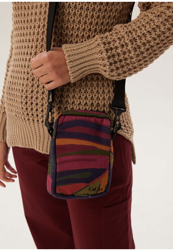 Bolsa Transpassada Estampada