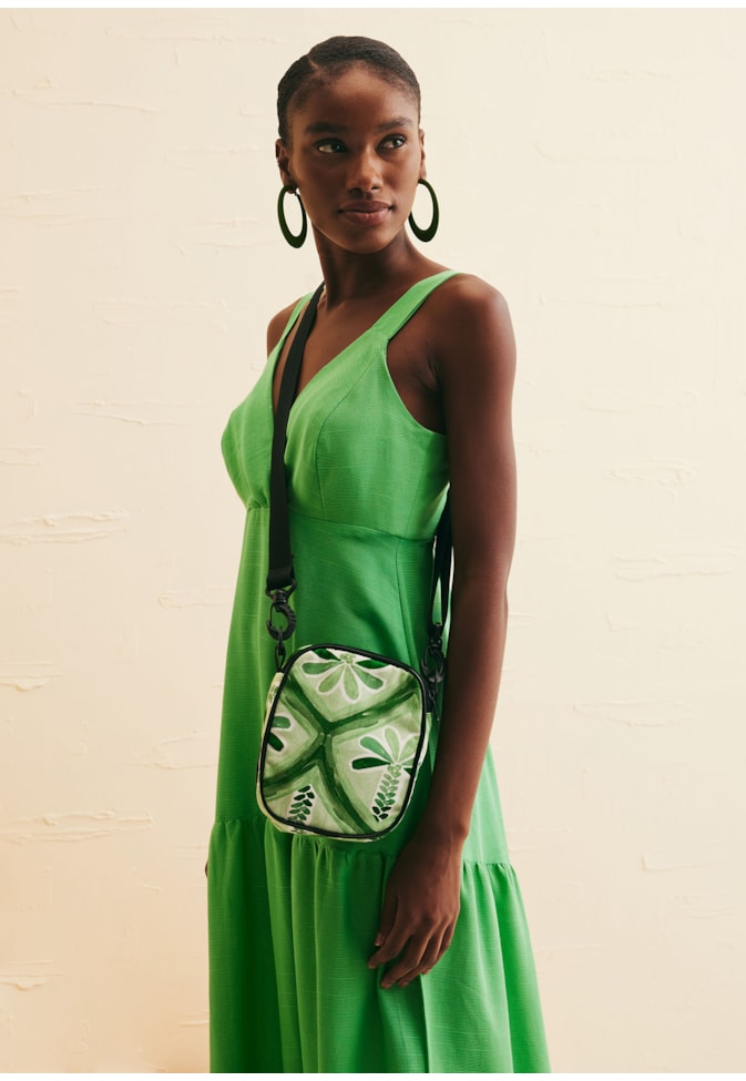 Bolsa Transversal Estampada