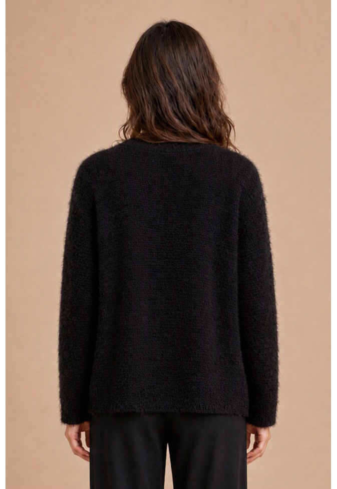 Cacaco Tricot Com Pelinho