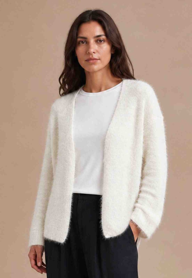 Cacaco Tricot Com Pelinho