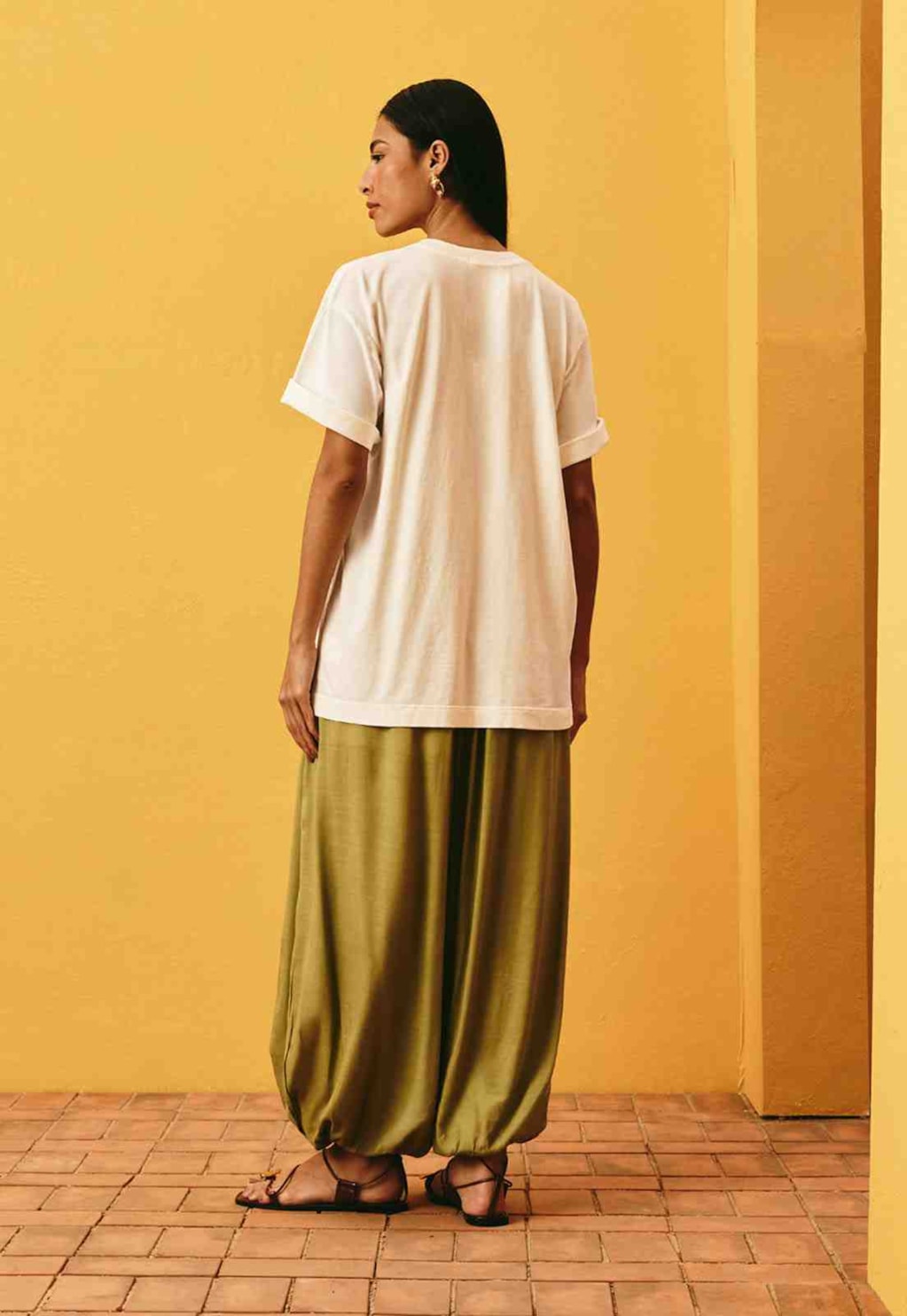 Calça Aladdin Lisa