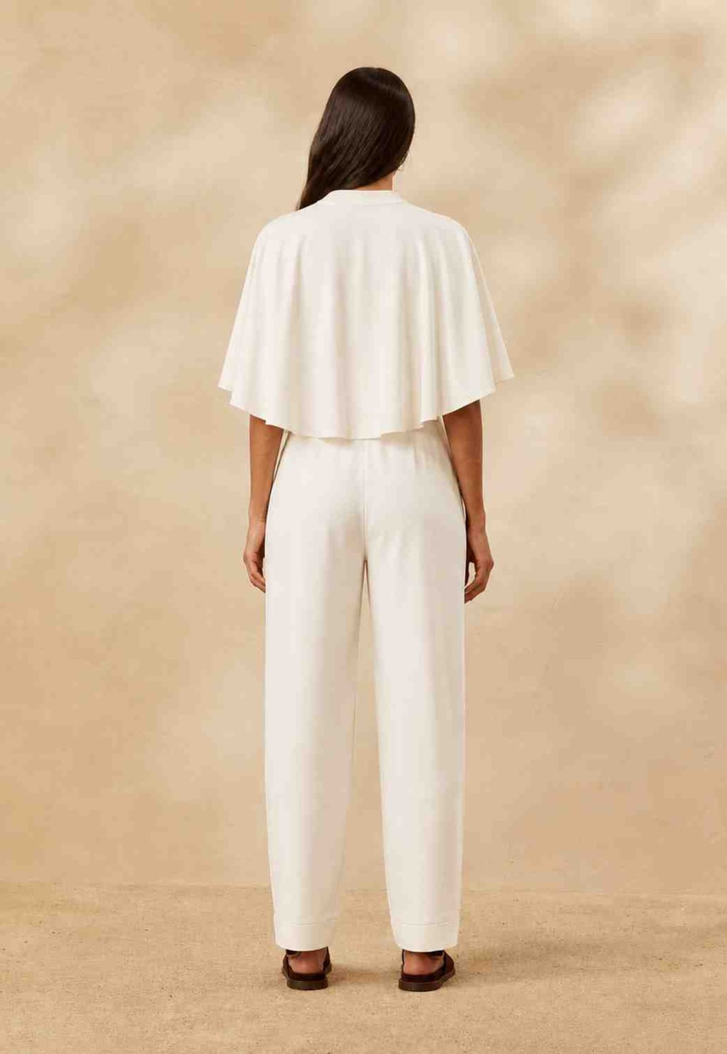 Calça Cenoura Detalhe Pregas
