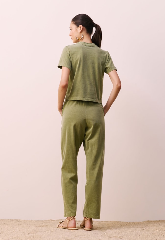 Calça Cenoura Estonada