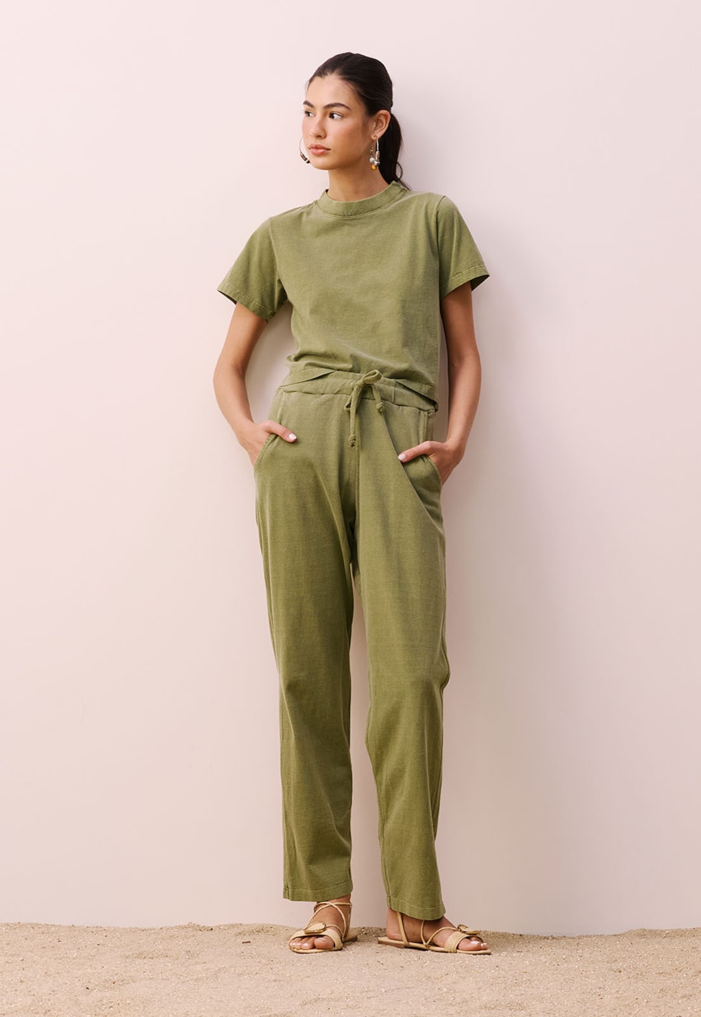 Calça Cenoura Estonada