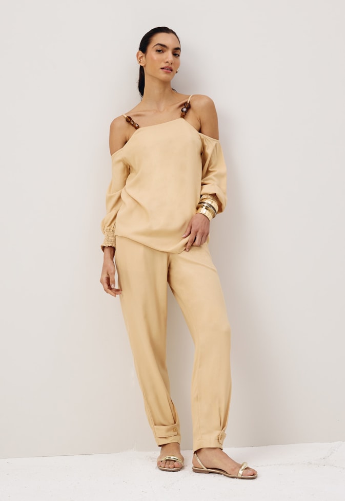 Calça Cenoura Martingale 