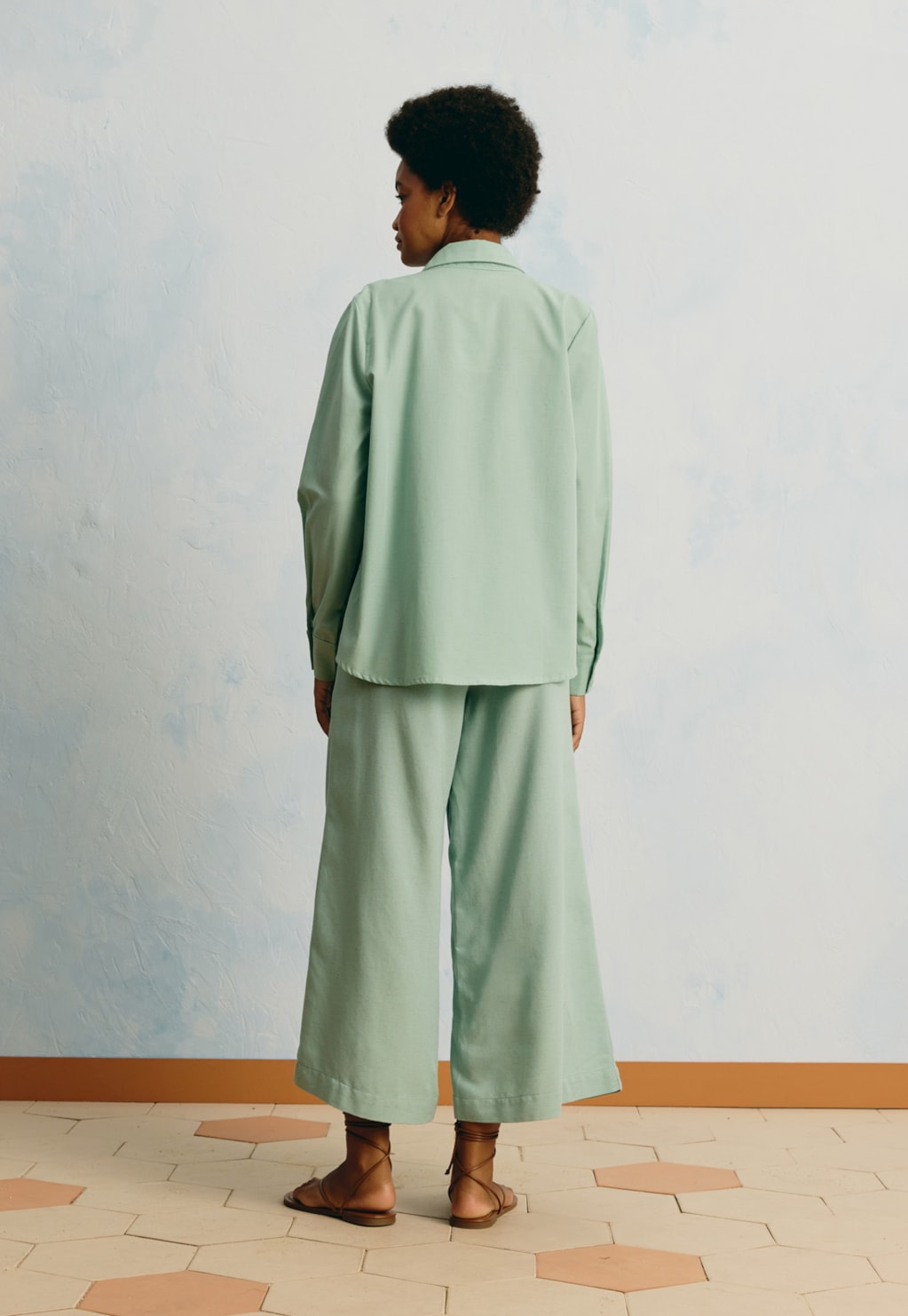 Calça Cropped Lisa