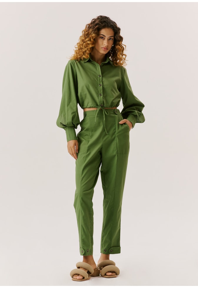 Calça Detalhe Aleta