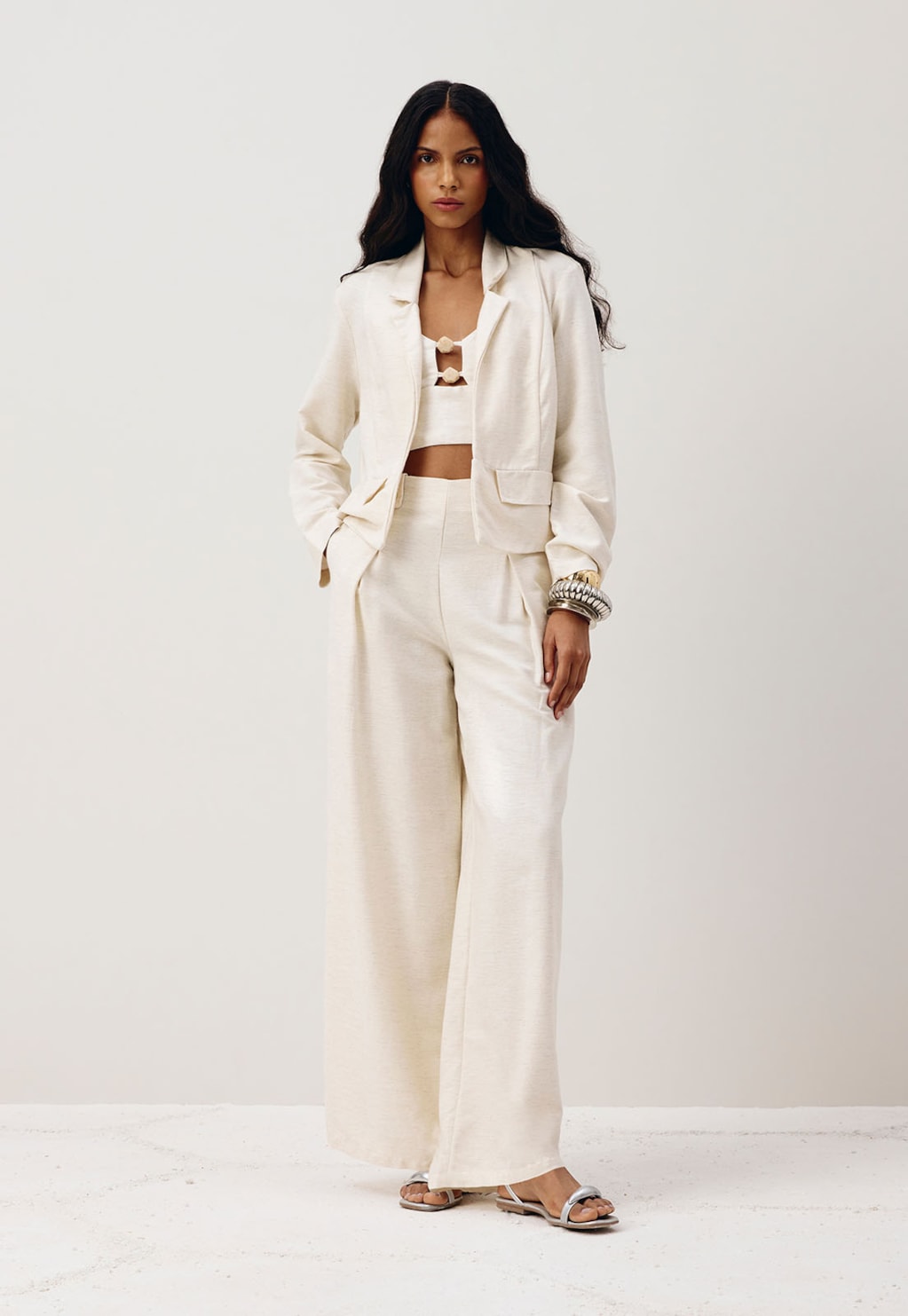 Calça Detalhe Aleta