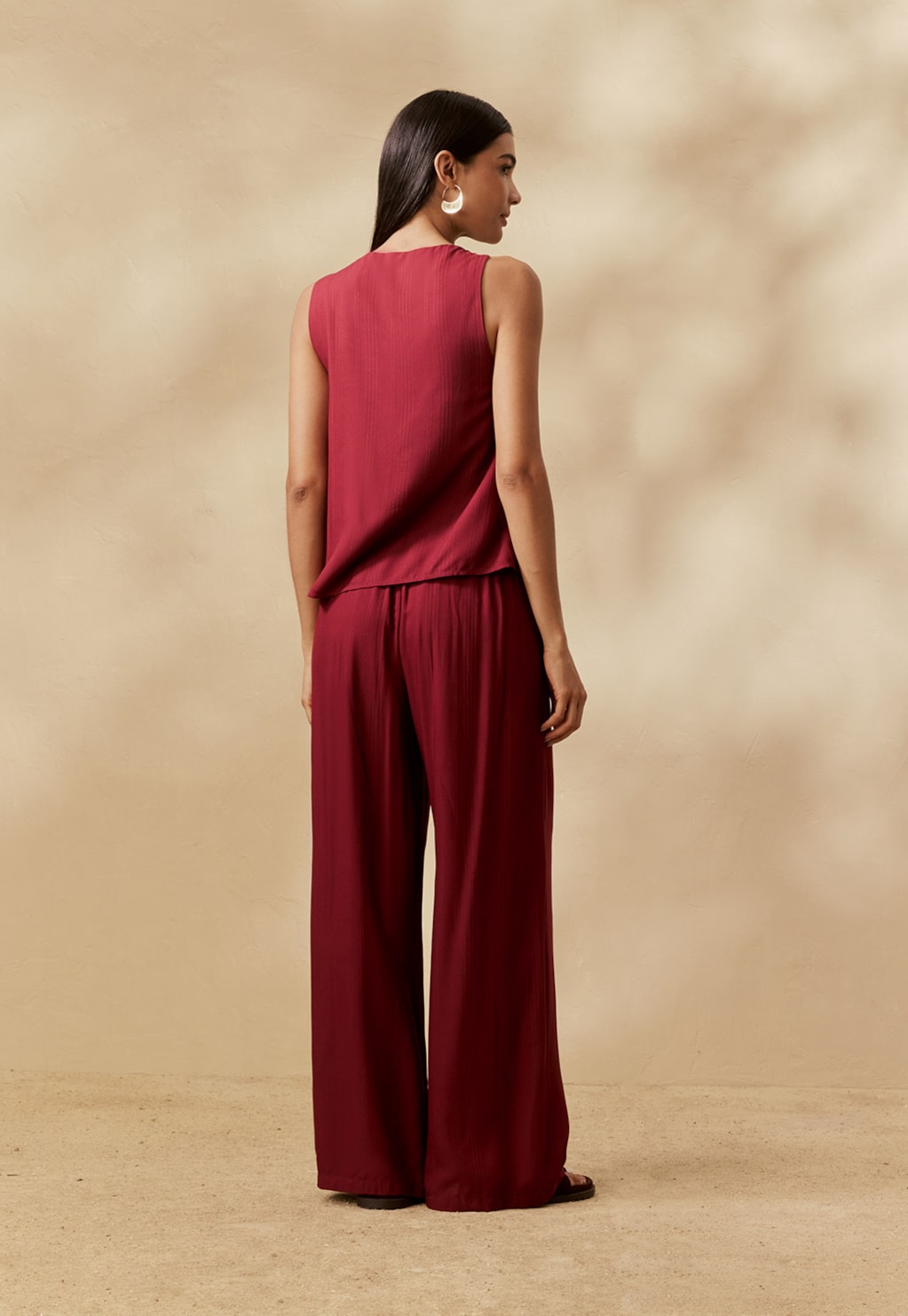 Calça Elástico Costas Lisa