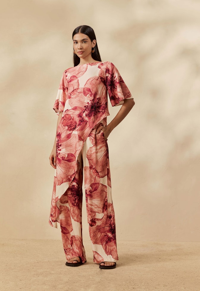 Calça Estampada Ancocha