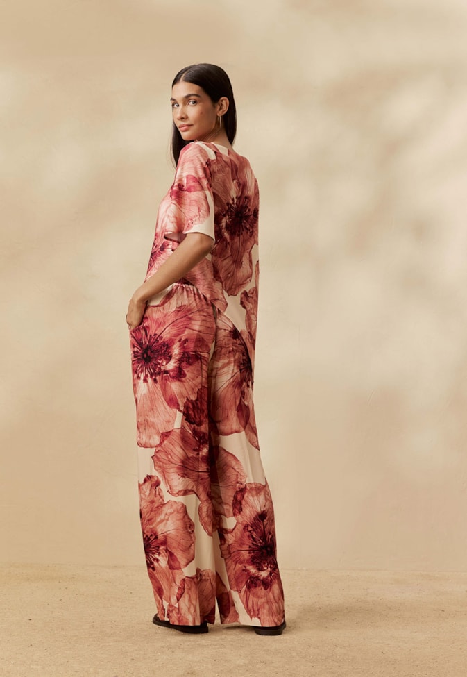 Calça Estampada Ancocha