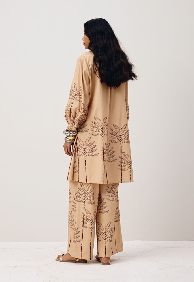 Calça Estampada Coqueiral